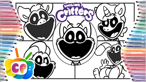 Smiling Critters New Coloring Pages Coloring Poppy Playtime Chapter 3