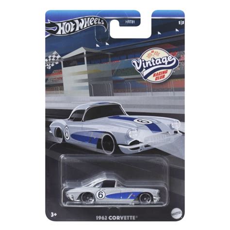 Тематична машинка Вінтажні перегонові Hot Wheels в ас HRT
