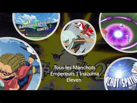 Tous Les Manchots Empereurs Inazuma Eleven Youtube