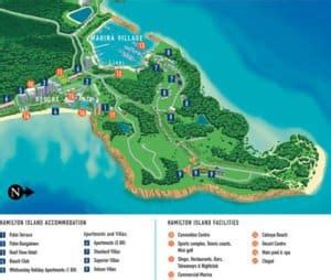 Hamilton Island Map | Holidays | QLD Travel