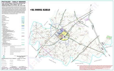 Gurgaon Master Plan 2031 2025 2021 Map Summary Download 45 Off