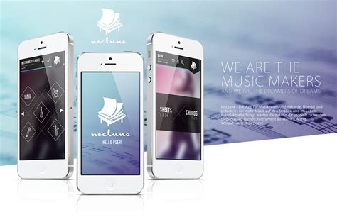 Noctune Music Sheet App On Behance