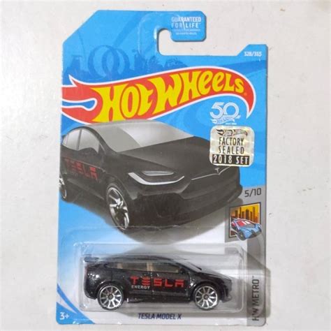 Jual Tesla Model X Hitam Factory Sealed Rare Hw Metro Hotwheels Hot Wheels Hw Ori Shopee