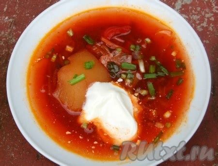 Как сварить вкусный борщ без мяса: 14 фото в рецепте