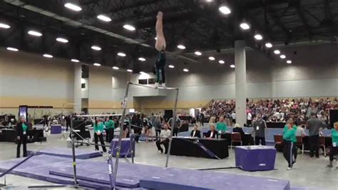 Alexia Burch Uneven Bars 2015 Womens Junior Olympic Championships