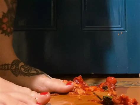 BBW Squashing Strawberries With Feet HD Porn XHamster