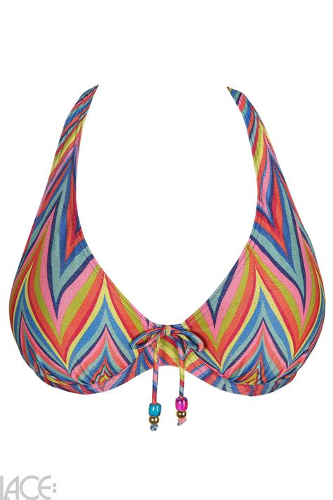 Primadonna Swim Kea Bikini Bh Tiefes Dekollet D G Cup Rainbow Paradise Lace De