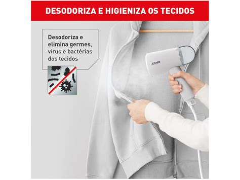 Vaporizador De Roupa Arno - Vaporizador de Roupas Arno Steam Travel HS11 Portátil 70ml 1100W com ...