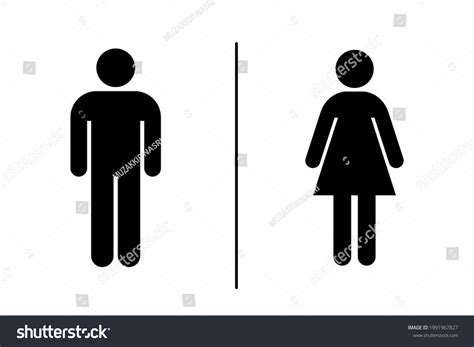 Logo Iconic Male Female Stock Illustration 1991967827 | Shutterstock