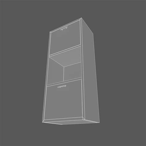 Simple Wooden Shelf 3d Model 5 Max Fbx Obj 3ds Free3d