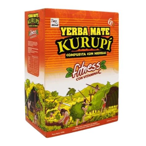 Yerba Mate Kurupi Fitnes 500 G Dobre Ziołko