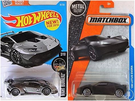 Hot Wheels Lamborghini Huracan Lp Super Trofeo And Matchbox Lotus Evor Toys Hobbies