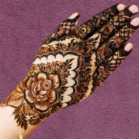 Rose Mehndi Design Unique Arabic Rose Mehndi Design 2024 Mehndi
