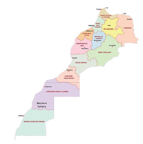 Mapas De Marruecos Atlas Del Mundo