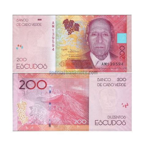 Cape Verde Escudos Banknote Unc Special Minds Store