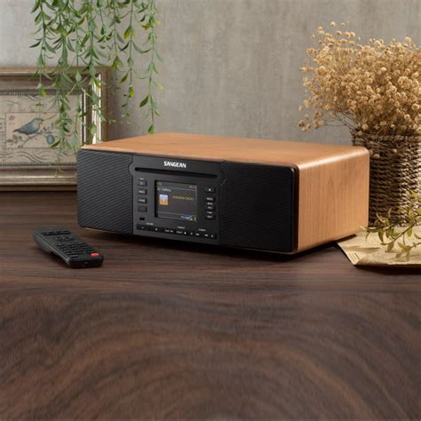 Sangean DDR-66BT Pähkinä - DAB+/FM-RDS/Internet Radio/CD/USB/SD/AUX ...