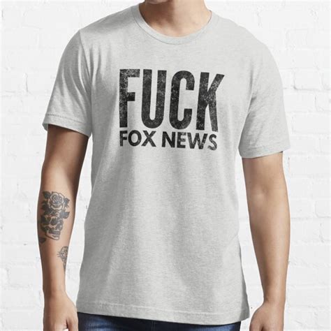 Fuck Fox News T Shirt For Sale By Lckees Redbubble Fuck Fox News T Shirts Cnn T Shirts