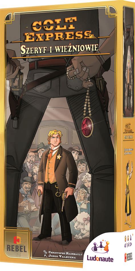 Colt Express: Szeryf i Więźniowie (2016) - Wydawnictwo Rebel