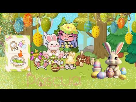 Desbloqueo Todos Los Huevos De Pascua En Avatar World Toca Flor Youtube