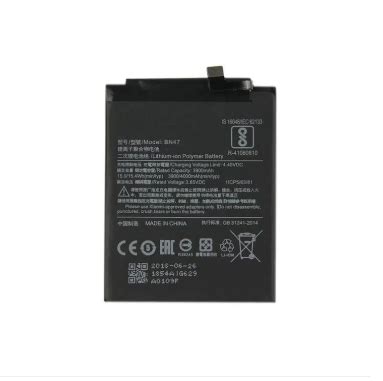 Xiaomi Mi A2 Lite Battery Model Bn47 100original Equipment Manufacturer Everlasting User High