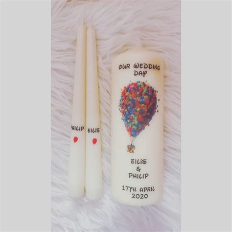 Hearts Unity Wedding Candles And Memorial Candle Candles With Character
