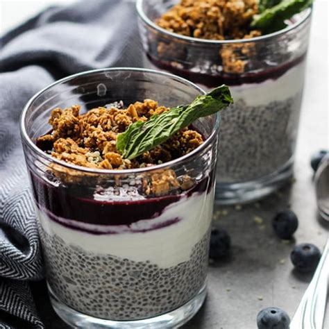 Blueberry Acai Chia Pudding Dietitian Debbie Dishes