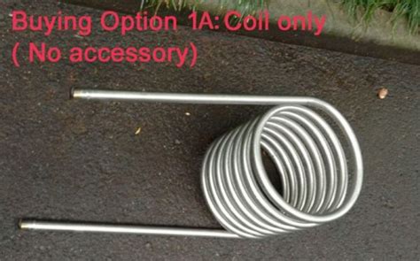 Stainless Steel Coil Heat Exchanger For Dutch Tub Wood Fired Hot Tub Heater Coils Manufacturer