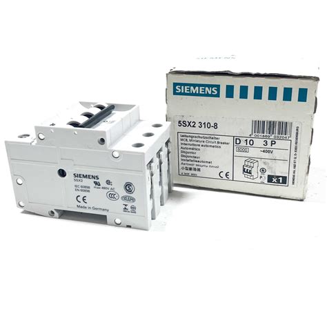 5SX2 310 8 Siemens Miniature Circuit Breaker