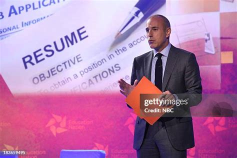 418 Co Anchor Matt Lauer Stock Photos High Res Pictures And Images