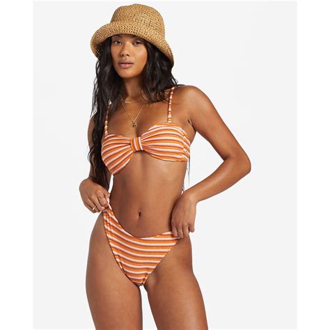 Billabong Braguita Del Bikini Tides Terry Skimpy Hike Naranja Dressinn