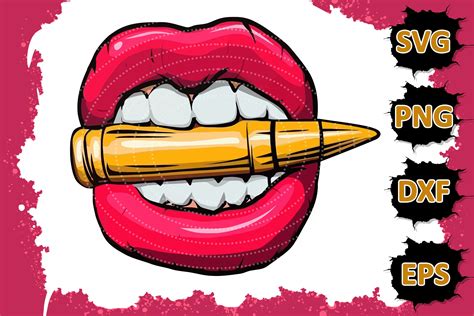 Lips Bullet Svg File Dripping Lips Svg Lips Svg Lips Etsy Hong Kong