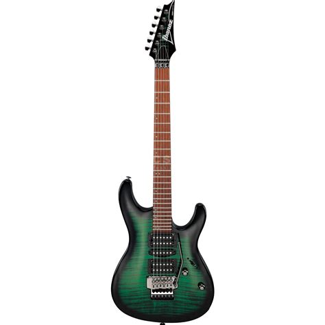 Ibanez Kiko Loureiro KIKOSP3 TEB Transparent Emerald Burst MUSIC