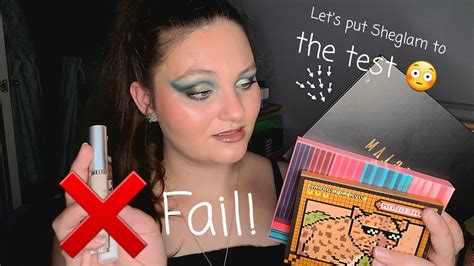 Testing Shein Makeup Is Sheglam A Fail Youtube