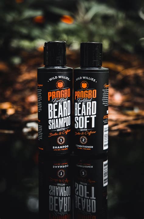 Wild Willies Progro Beard Growth And Moisturizing Shampoo Fortified With