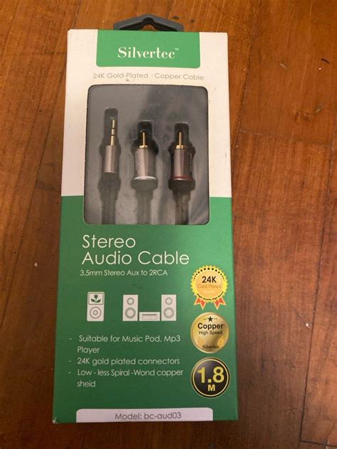 Stereo Audio Cable Audio Other Audio Equipment On Carousell