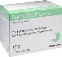 СУКРАБЕСТ (Сукральфат) (SUCRABEST Tabletten (Sucralfate)) | Поиск ...