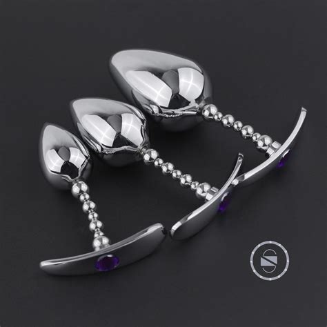 Metal Wearable Beginner Swing Plug Anal Dilator Vaginal Anus Butt Plug Sex Toy For Men And