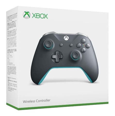 Controlador Inalámbrico Xbox One S Gris Azul Menta Nuevo 1 450 00