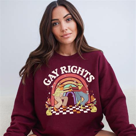 Funny Frog Gay Rights LGBT Rainbow Sweatshirt Funny LGBT Shirt Frog And Toad Pride T Shirt