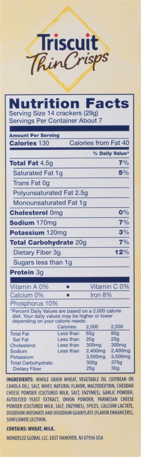 Triscuit Thin Crisps Parmesan Garlic Crackers 76 Oz Shipt