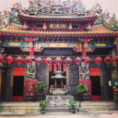 Taiwan Kaohsiung Temple Kaohsiung Times Square Grounds