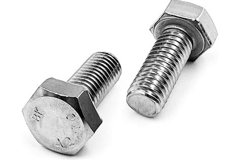 Нержавеющий болт с шестигранной головкой KREPFIELD M5x10 мм, DIN 933 ...