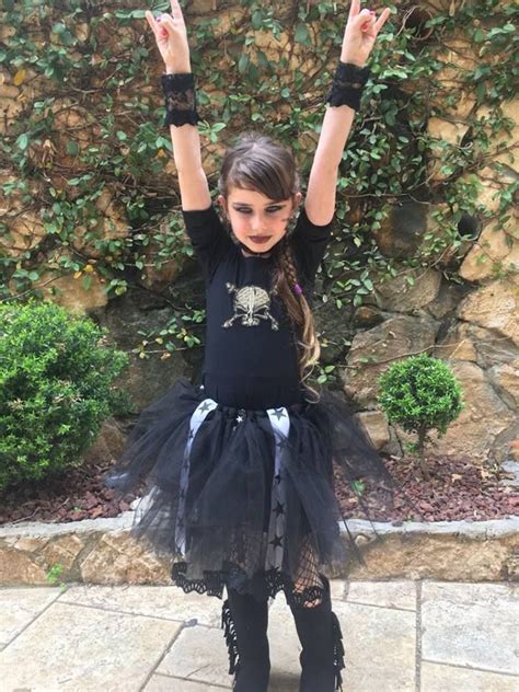 Rock N Roll Ballerina Rock Star Tutu Dress HALLOWEEN Punk Etsy