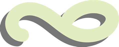Aesthetic Curly Ribbon With Hand Drawn 9668983 Png
