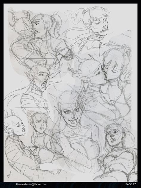 Page 27 Sketch By XMLx Hentai Foundry