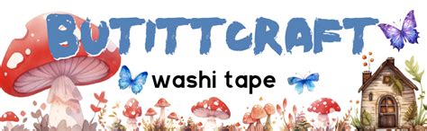 Butittcraft Washi Tape Lot de 13 rouleaux de ruban adhésif décoratif