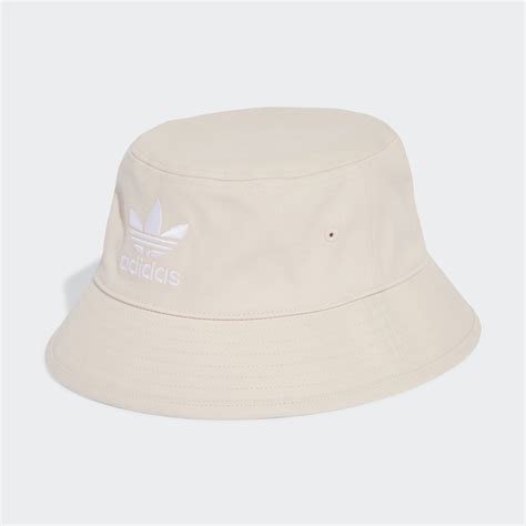 Adidas Adicolor Trefoil Bucket Hat Pink Adidas UAE