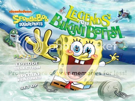 Bob Esponja Las Leyendas De Fondo Bikini DVDR Latino