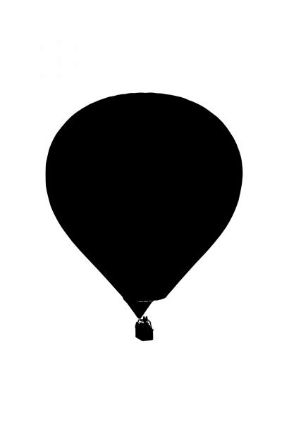 Silhouette Heißluftballon Png Kostenloses Stock Bild Public Domain