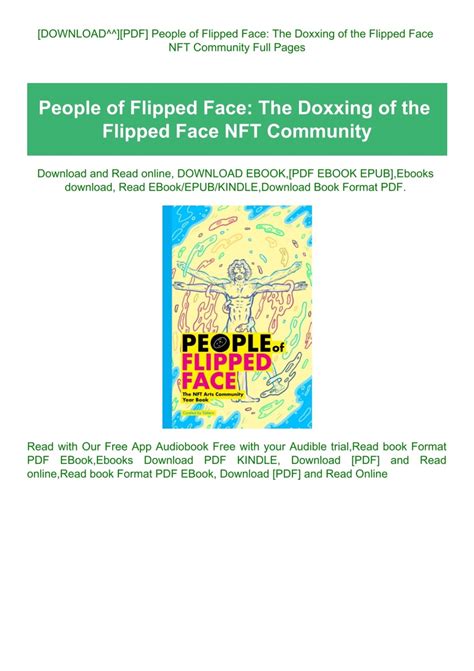 [DOWNLOAD^^][PDF] People of Flipped Face The Doxxing of the Flipped